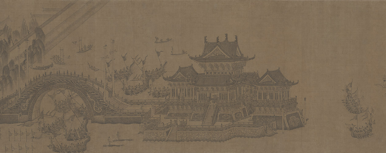 图片[1]-Scroll of Dragon Boat Winning-China Archive